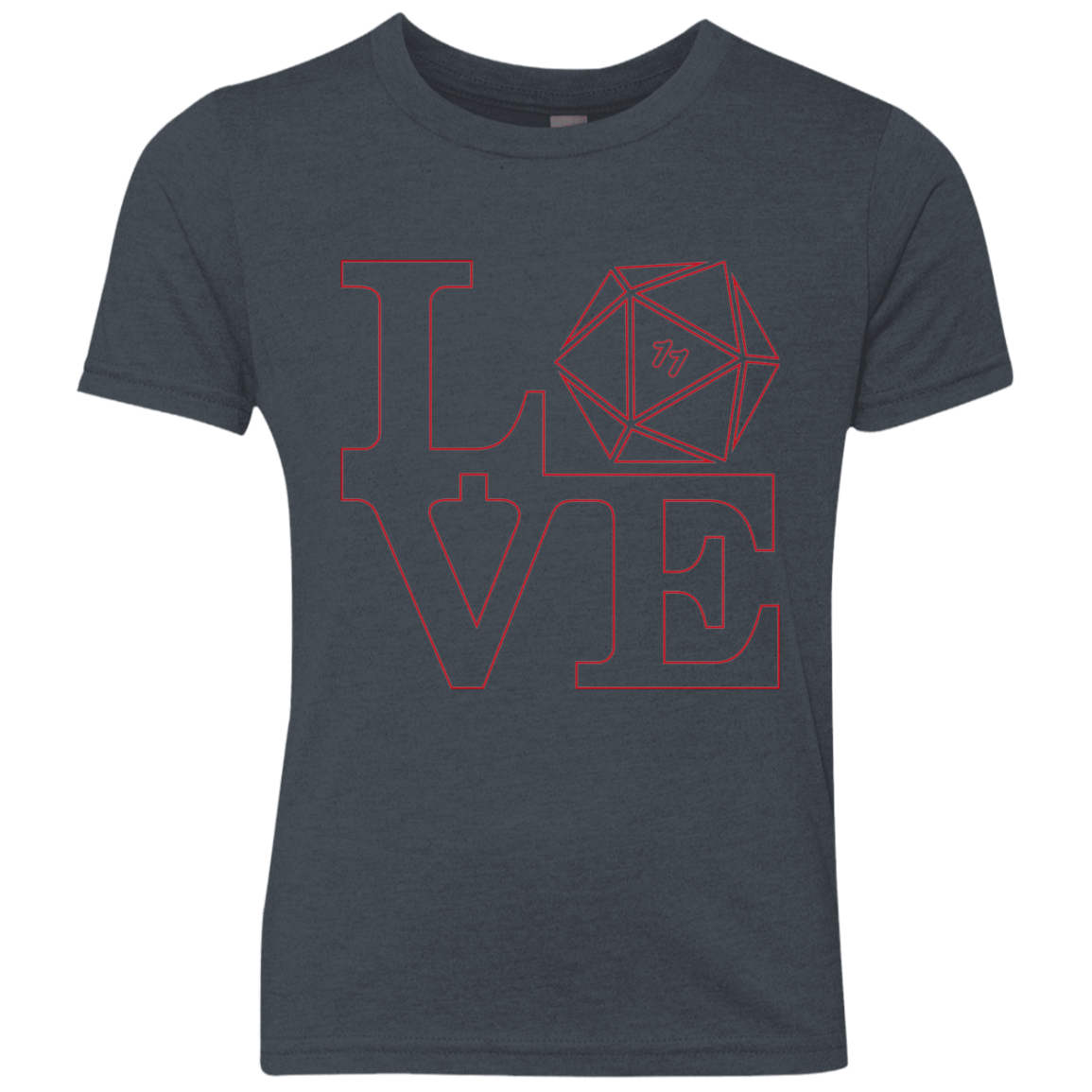 T-Shirts Vintage Navy / YXS Love 11 Youth Triblend T-Shirt