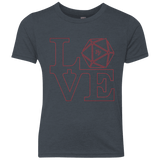 T-Shirts Vintage Navy / YXS Love 11 Youth Triblend T-Shirt