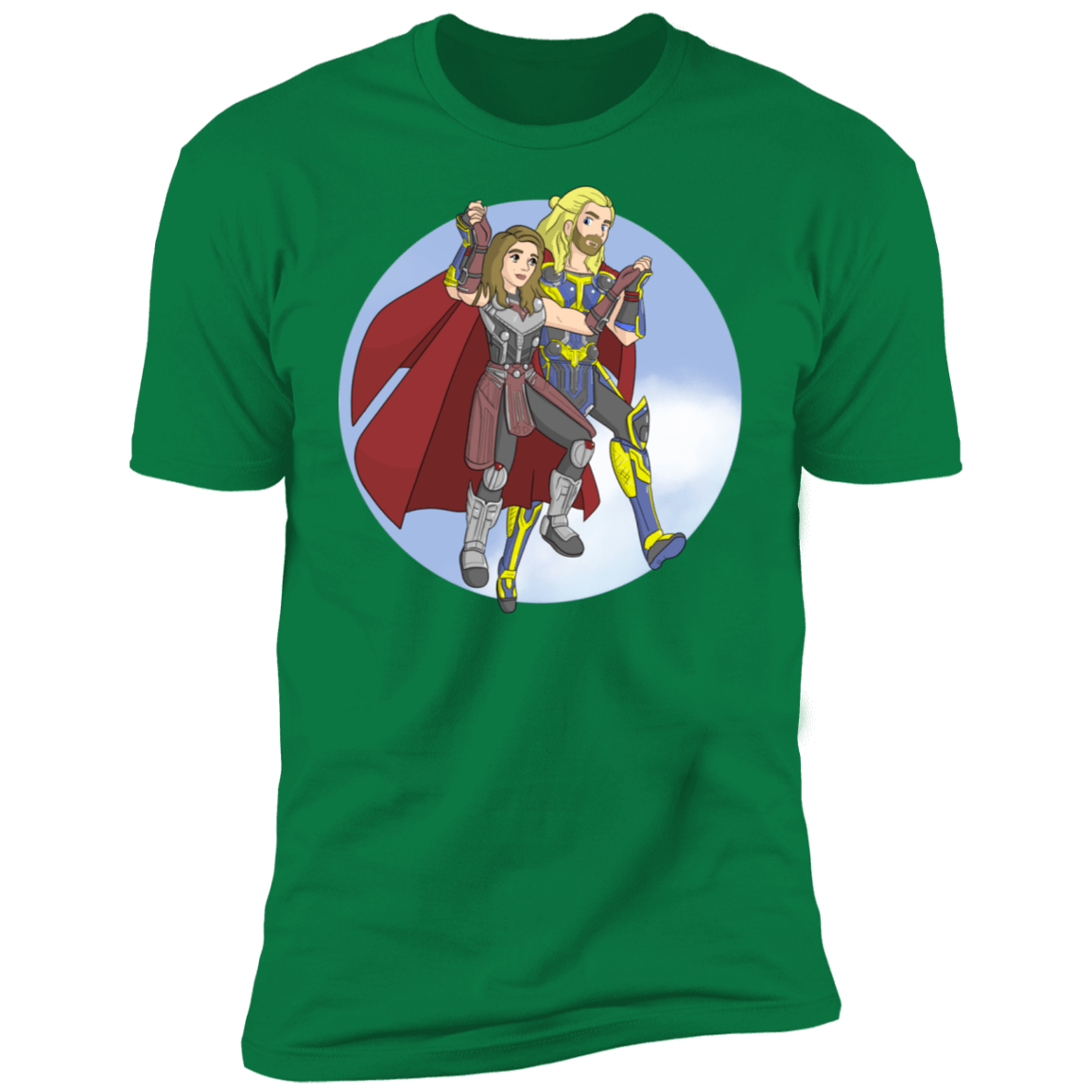 T-Shirts Kelly Green / S Love and Gods Men's Premium T-Shirt