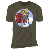 T-Shirts Military Green / S Love and Gods Men's Premium T-Shirt