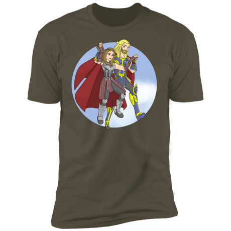 T-Shirts Military Green / S Love and Gods Men's Premium T-Shirt