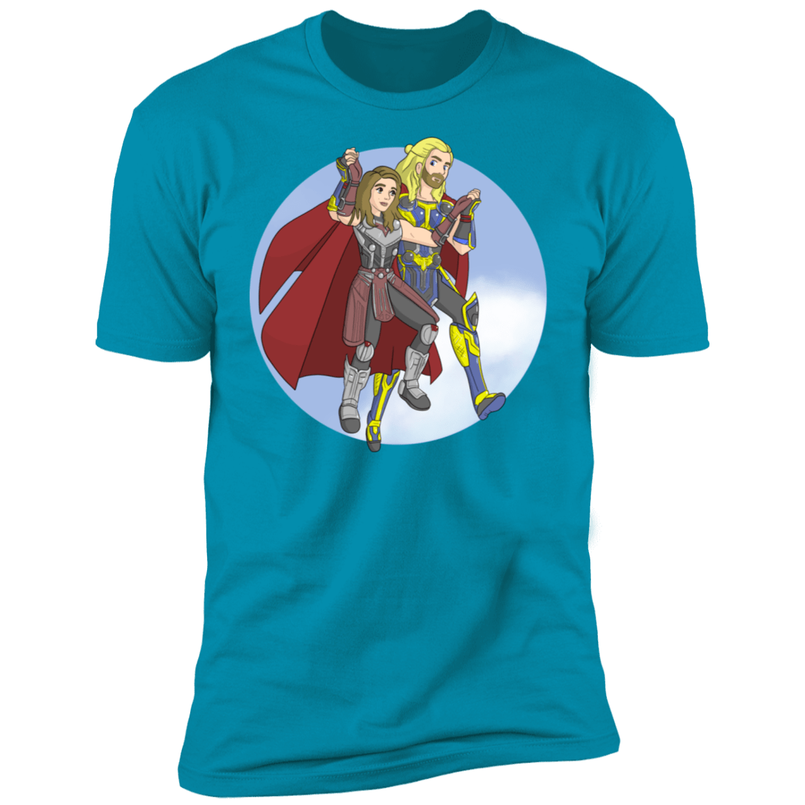 T-Shirts Turquoise / S Love and Gods Men's Premium T-Shirt