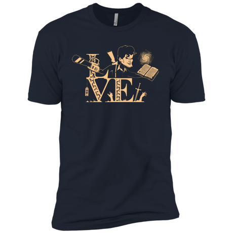 T-Shirts Midnight Navy / YXS Love Ash Boys Premium T-Shirt
