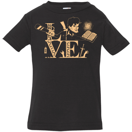 T-Shirts Black / 6 Months Love Ash Infant Premium T-Shirt