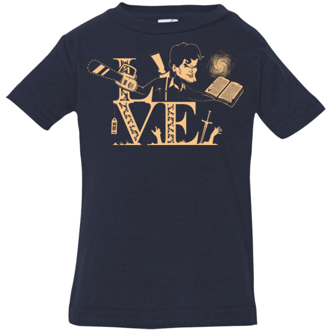 T-Shirts Navy / 6 Months Love Ash Infant Premium T-Shirt