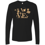 T-Shirts Black / Small Love Ash Men's Premium Long Sleeve