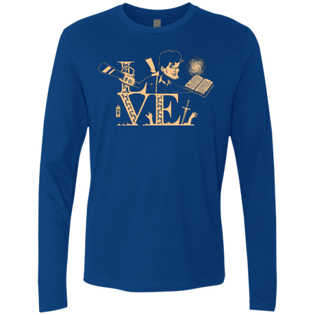 T-Shirts Royal / Small Love Ash Men's Premium Long Sleeve