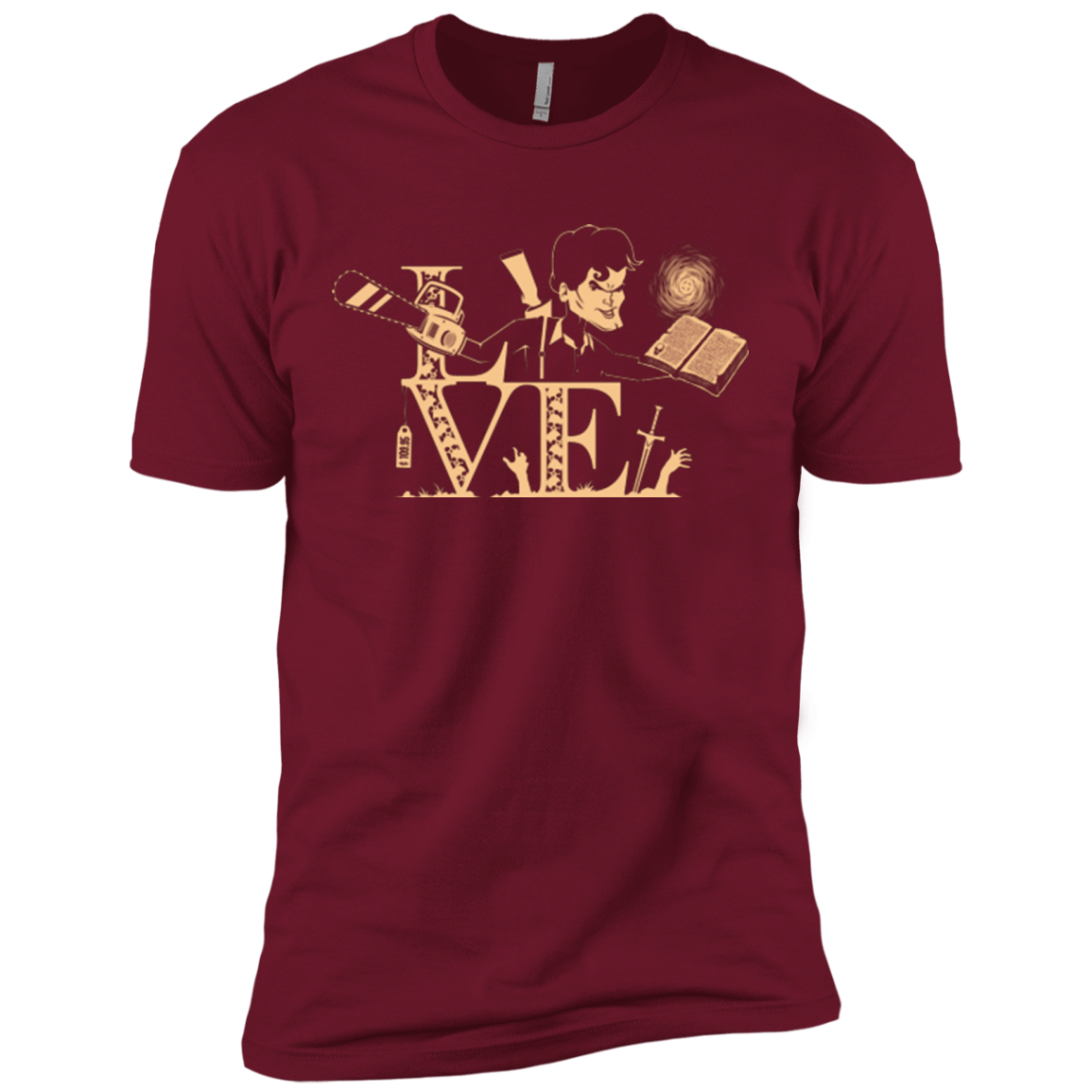 T-Shirts Cardinal / X-Small Love Ash Men's Premium T-Shirt