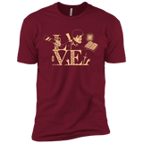 T-Shirts Cardinal / X-Small Love Ash Men's Premium T-Shirt