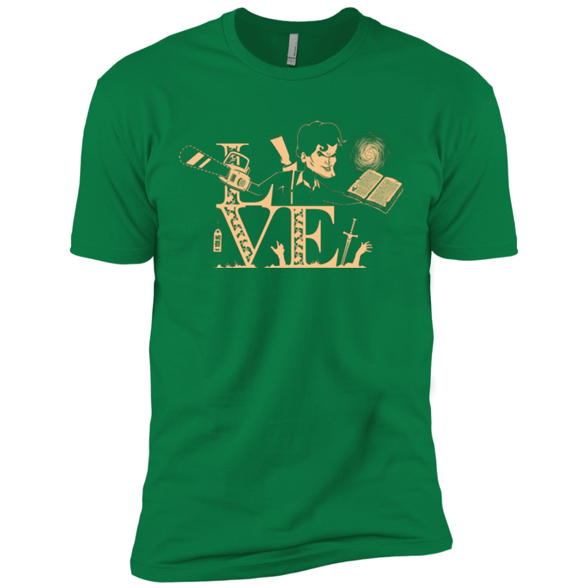 T-Shirts Kelly Green / X-Small Love Ash Men's Premium T-Shirt