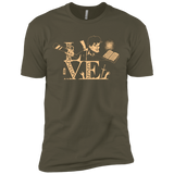 T-Shirts Military Green / X-Small Love Ash Men's Premium T-Shirt