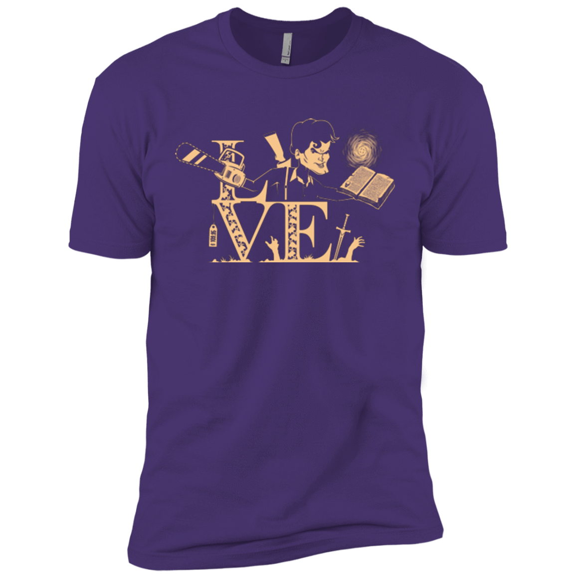 T-Shirts Purple / X-Small Love Ash Men's Premium T-Shirt