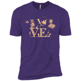 T-Shirts Purple / X-Small Love Ash Men's Premium T-Shirt