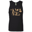 T-Shirts Black / Small Love Ash Men's Premium Tank Top