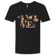 T-Shirts Black / X-Small Love Ash Men's Premium V-Neck