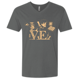 T-Shirts Heavy Metal / X-Small Love Ash Men's Premium V-Neck