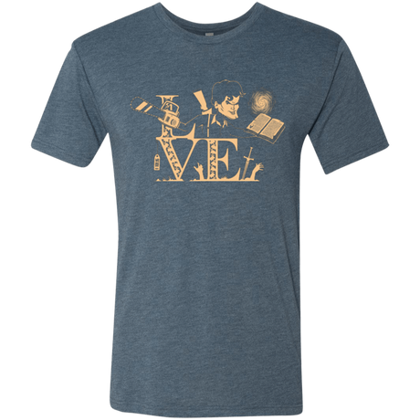 T-Shirts Indigo / Small Love Ash Men's Triblend T-Shirt