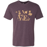 T-Shirts Vintage Purple / Small Love Ash Men's Triblend T-Shirt