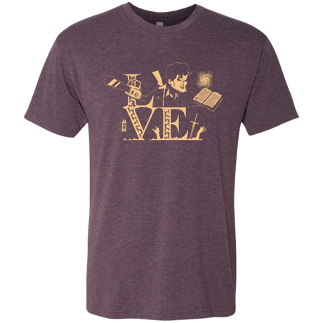 T-Shirts Vintage Purple / Small Love Ash Men's Triblend T-Shirt