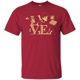 T-Shirts Cardinal / Small Love Ash T-Shirt
