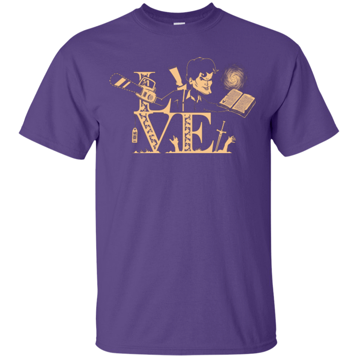 T-Shirts Purple / Small Love Ash T-Shirt