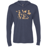 T-Shirts Vintage Navy / X-Small Love Ash Triblend Long Sleeve Hoodie Tee