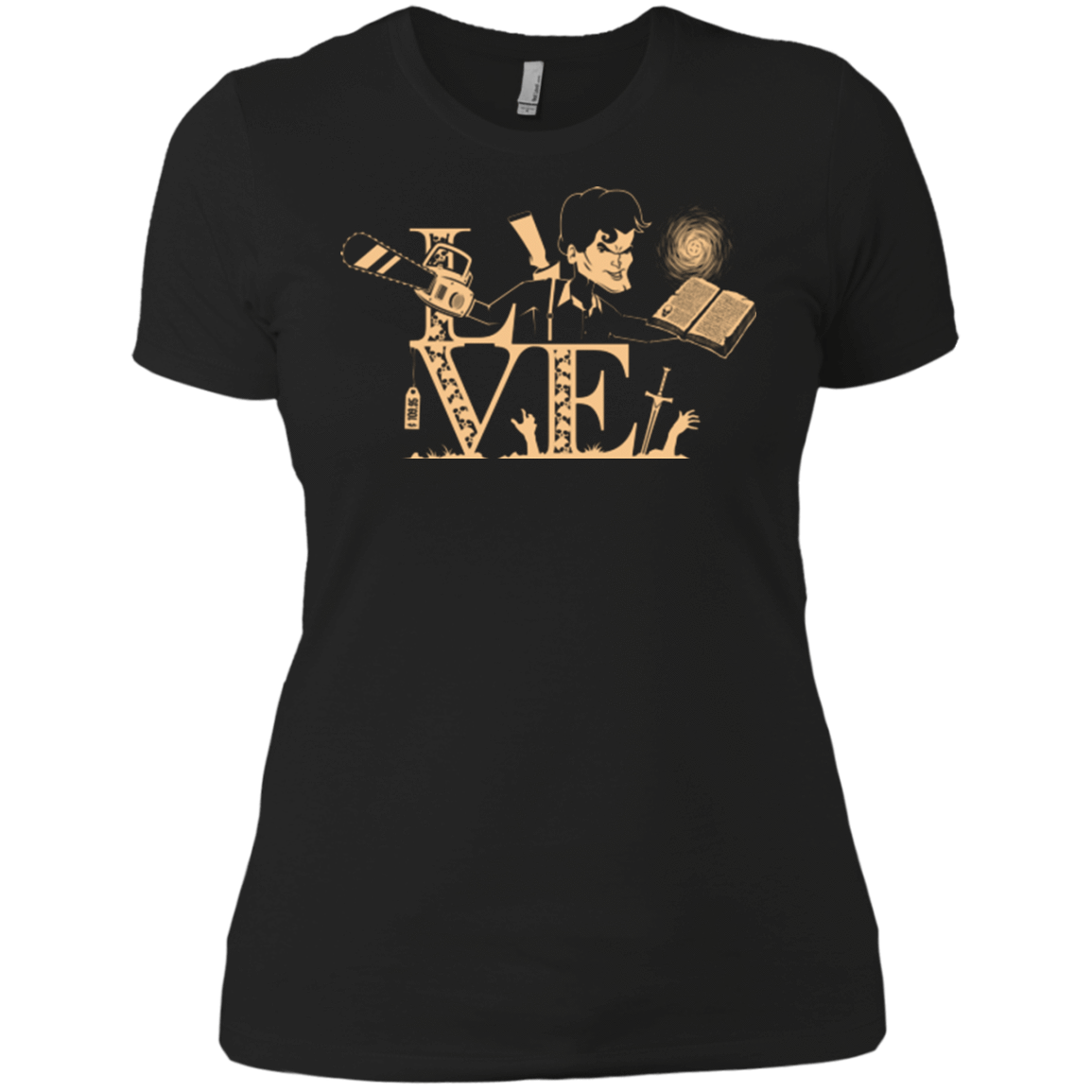 T-Shirts Black / X-Small Love Ash Women's Premium T-Shirt