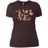 T-Shirts Dark Chocolate / X-Small Love Ash Women's Premium T-Shirt