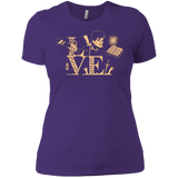 T-Shirts Purple / X-Small Love Ash Women's Premium T-Shirt