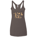 T-Shirts Macchiato / X-Small Love Ash Women's Triblend Racerback Tank