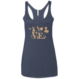 T-Shirts Vintage Navy / X-Small Love Ash Women's Triblend Racerback Tank