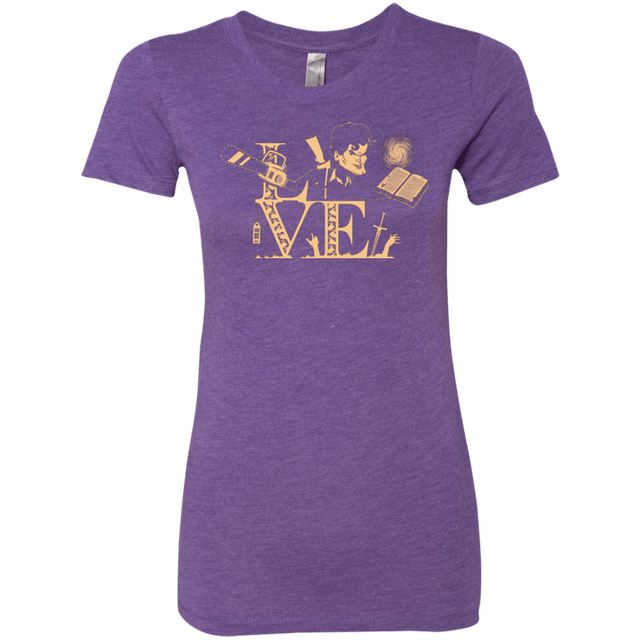 T-Shirts Purple Rush / Small Love Ash Women's Triblend T-Shirt