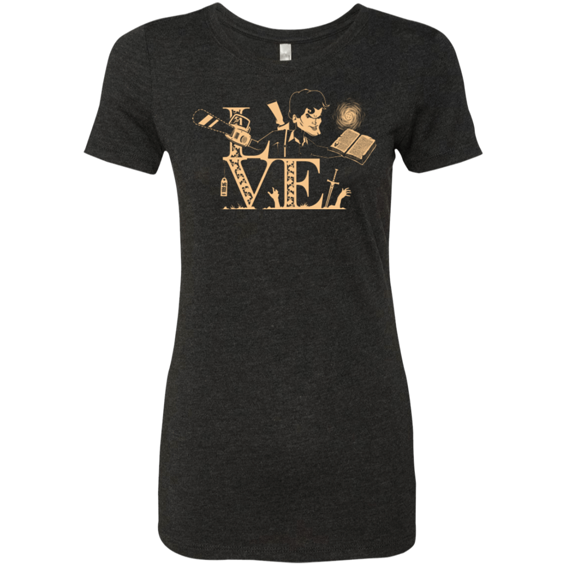 T-Shirts Vintage Black / Small Love Ash Women's Triblend T-Shirt