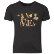 T-Shirts Vintage Black / YXS Love Ash Youth Triblend T-Shirt
