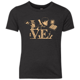 T-Shirts Vintage Black / YXS Love Ash Youth Triblend T-Shirt