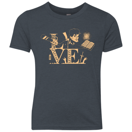 T-Shirts Vintage Navy / YXS Love Ash Youth Triblend T-Shirt