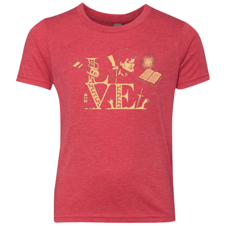 T-Shirts Vintage Red / YXS Love Ash Youth Triblend T-Shirt