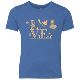 T-Shirts Vintage Royal / YXS Love Ash Youth Triblend T-Shirt