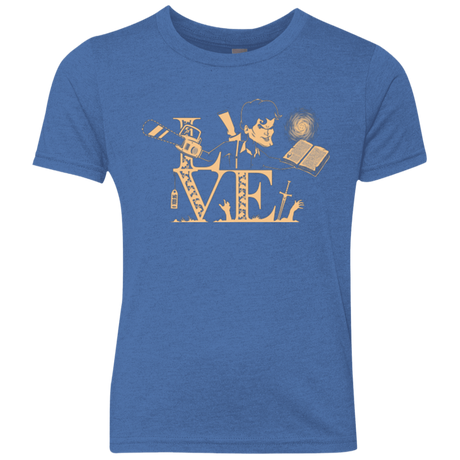 T-Shirts Vintage Royal / YXS Love Ash Youth Triblend T-Shirt