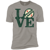 T-Shirts Light Grey / X-Small LOVE Boba Men's Premium T-Shirt