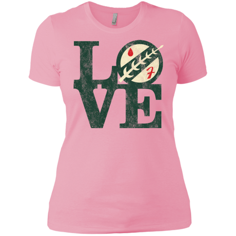 T-Shirts Light Pink / X-Small LOVE Boba Women's Premium T-Shirt