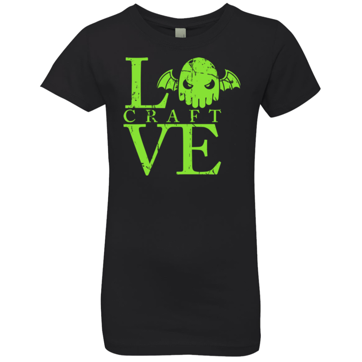 T-Shirts Black / YXS Love craft Girls Premium T-Shirt