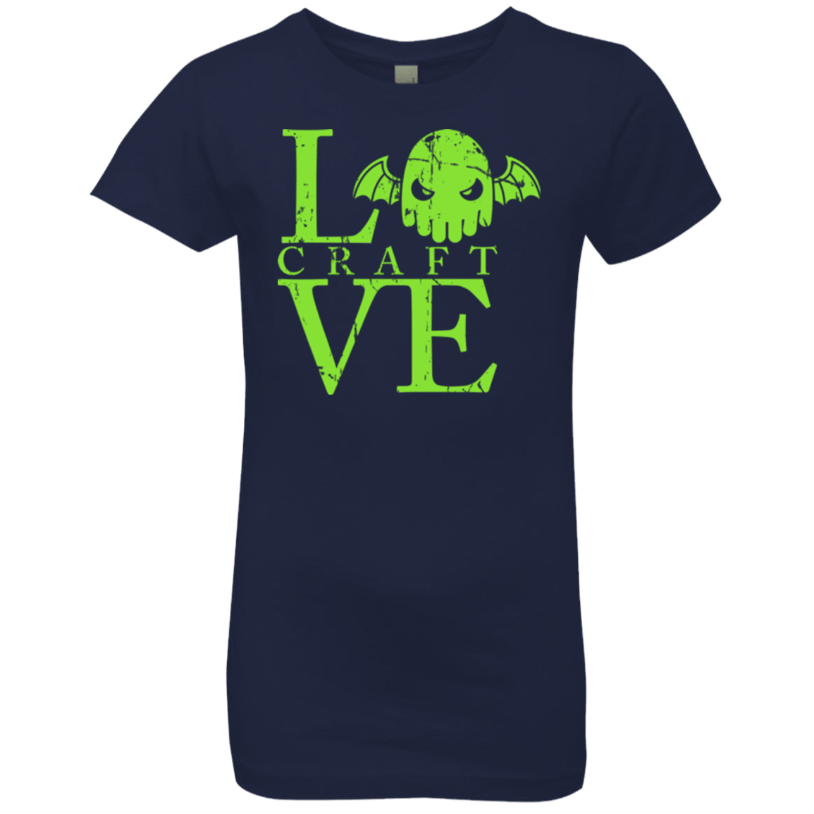 T-Shirts Midnight Navy / YXS Love craft Girls Premium T-Shirt