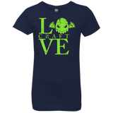 T-Shirts Midnight Navy / YXS Love craft Girls Premium T-Shirt