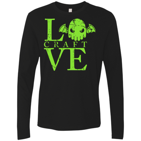 T-Shirts Black / Small Love craft Men's Premium Long Sleeve