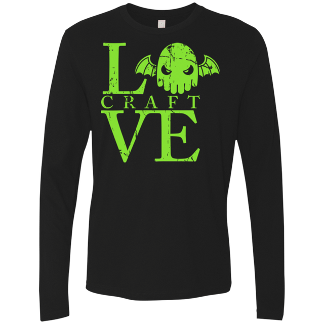 T-Shirts Black / Small Love craft Men's Premium Long Sleeve