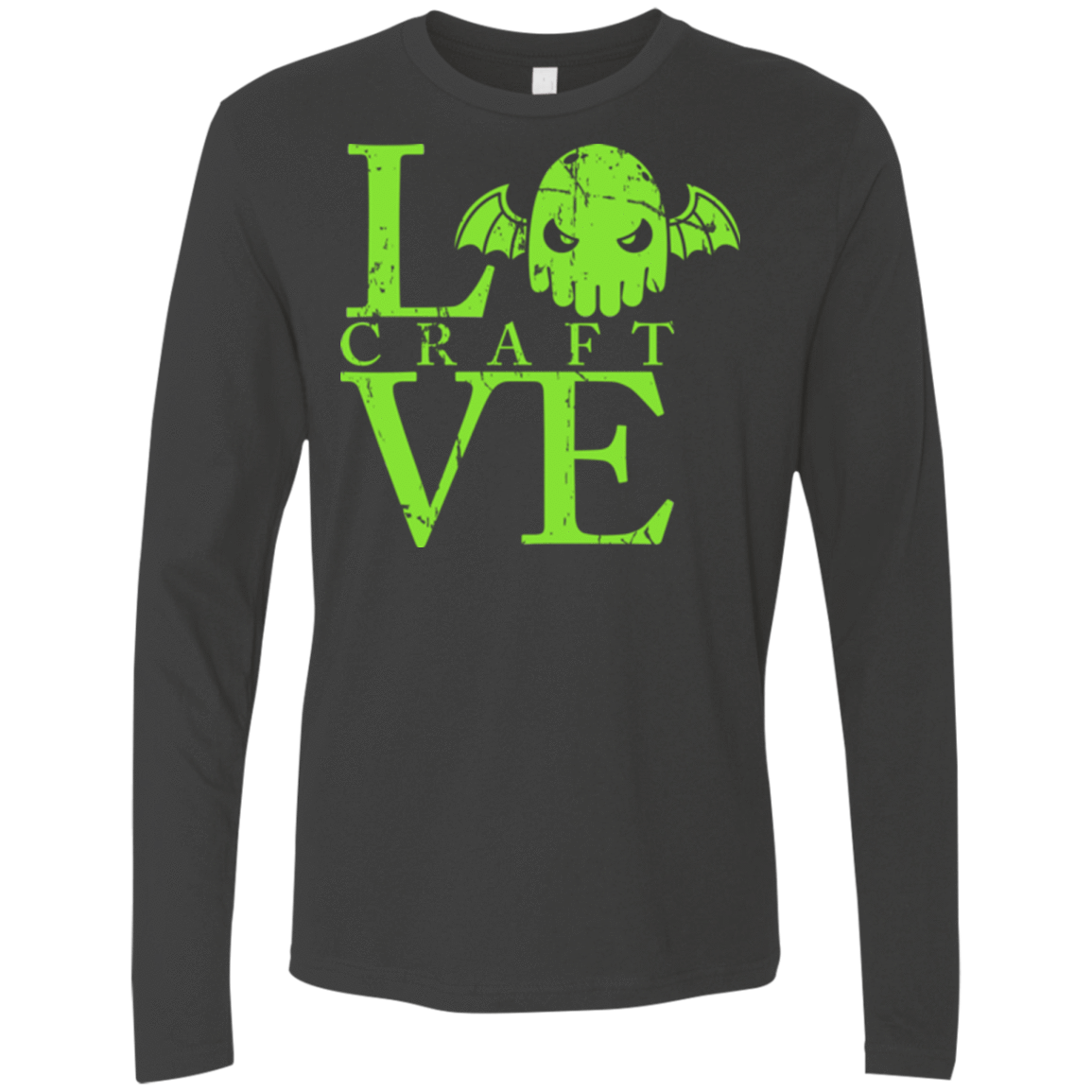 T-Shirts Heavy Metal / Small Love craft Men's Premium Long Sleeve