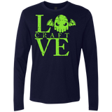 T-Shirts Midnight Navy / Small Love craft Men's Premium Long Sleeve