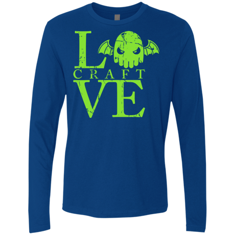 T-Shirts Royal / Small Love craft Men's Premium Long Sleeve