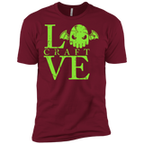 T-Shirts Cardinal / X-Small Love craft Men's Premium T-Shirt